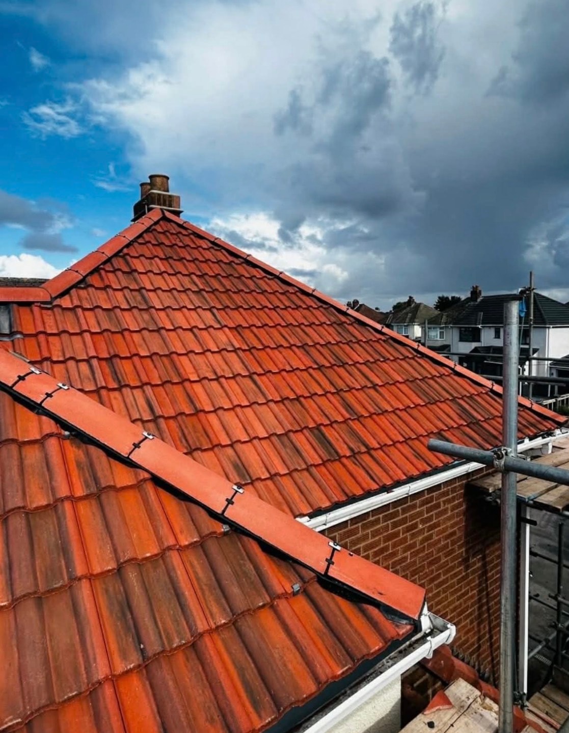 Pitched roof installation by Mondos Roofing
